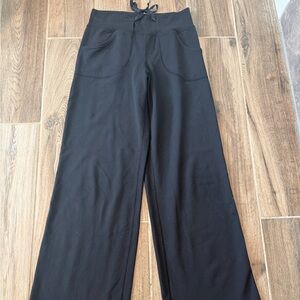 Lululemon Still Pant, Wide Leg, Size 2, Blk, 30”Inseam